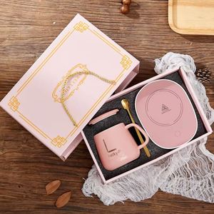 Taza Eléctrica de Cerámica con Temperatura Constante de 55 Grados, JX845, para Promociones, Actividades Corporativas, Regalos Empresariales, con Logotipo Personalizado Impreso - Product Image 2