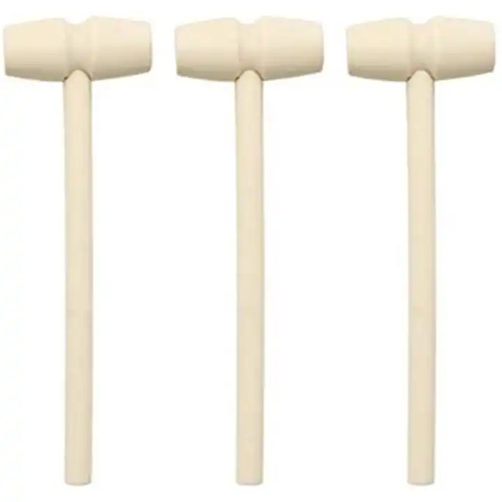 small mini wooden crab mallet seafood