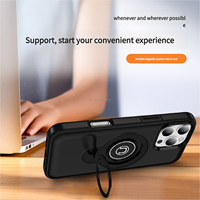 2025 tendance mode Anti-chute nouveauté aimant luxe couverture de téléphone portable Mobile debout coques de téléphone pour Iphone 16 Pro Max