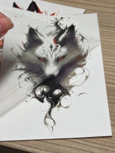 Pegatinas de tatuajes temporales de arte corporal con transferencia de agua de alta calidad, de marca OEM, en varios tamaños, con duración de 3 a 7 días. - Product Image 6