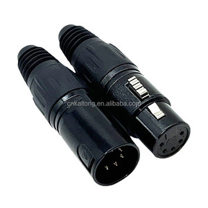 Nhà Sản Xuất Tin Mạ Nam \ Nữ <span class=keywords><strong>5</strong></span> <span class=keywords><strong>Pin</strong></span> Xlr Kết Nối Âm Thanh Jack Nam \ Nữ Cắm Âm Thanh Video Kết Nối Được Sử Dụng Trong Âm Thanh Video - Product Image 1
