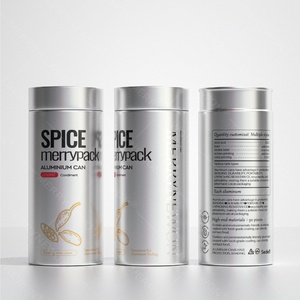 Empty Seasoning Powders Tin Containers Aluminum <b>Spice</b> <b>Jars</b> With Lids for <b>Spice</b> <b>Jars</b> - Product Image 5