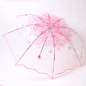 <span class=keywords><strong>Parapluie</strong></span> en forme de dôme fleuri <span class=keywords><strong>Transparent</strong></span>, bulle POE, <span class=keywords><strong>Transparent</strong></span> - Product Image 6