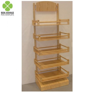Espositore da Terra in <span class=keywords><strong>Legno</strong></span> per Pane e Prodotti da Forno per Negozi al Dettaglio - Product Image 2