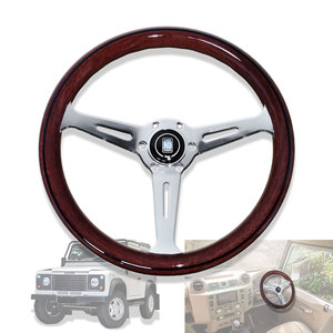 快適でスムーズな運転のための卸売ヴィンテージ木製ステアリング