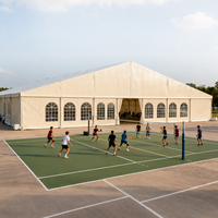 Carpa para Pickleball - Cubierta para Cancha de Fácil Instalación, Refugio Resistente de PVC con Protección UV para Juego Recreativo y Competitivo