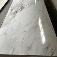 BingJie Plaque PVC Effet Marbre UV Murale Intérieure 1220*2440*2mm-3mm pour Décoration Maison, Produit Phare