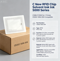 Nouvelle puce RFID à encre solvantée série 5000 CI580/CI1000 pour imprimante C compatible CB302-1006-004