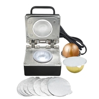 Machine de scellage manuelle de capsules de café ARABIA en gros pour Vertuo, en acier inoxydable de qualité alimentaire 220V/110V