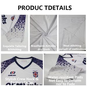 Kit pakaian sepak bola antilembap, kaus seragam sepak bola, kaus seragam sepak bola, kaus sepak bola kustom, kaus jersey sepak bola pria - Product Image 5