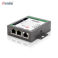 SERIALLINK SLK-S502 prise en charge Modbus RTU vers Modbus TCP 1x RS232 RS485 Convertisseur série vers TCP/IP Ethernet Serveur de périphériques série