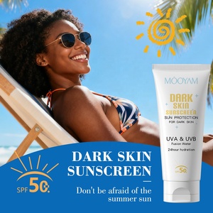 <span class=keywords><strong>Crema</strong></span> <span class=keywords><strong>Solare</strong></span> SPF <span class=keywords><strong>50</strong></span> per Viso e Corpo, Lozione UV <span class=keywords><strong>Idratante</strong></span> e Colorata, <span class=keywords><strong>Protezione</strong></span> <span class=keywords><strong>Solare</strong></span> per Pelle Scura - Product Image 2