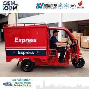 Made in China Delivery Tricycle | Courier, Food & Takeaway Delivery | Delivery <b>Box</b> Tricycle <b>for</b> OEM/ODM - Product Image 4
