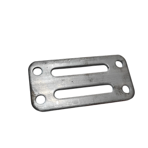 Joint de fixation en tôle estampée pour gouttière de câbles en acier galvanisé et inoxydable, type bol - Product Image 5