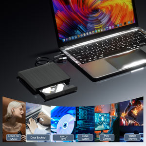 <span class=keywords><strong>Lecteur</strong></span> CD/DVD externe USB 3.0 Type-C, <span class=keywords><strong>graveur</strong></span> de CD/DVD externe, <span class=keywords><strong>lecteur</strong></span> optique portable ultra-mince pour ordinateur portable - Product Image 3