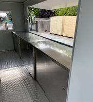 Tune Mobile-remolque de comida rápida, quiosco, carro de Taco, tienda de maíz dulce, Mini carrito de comida en venta
