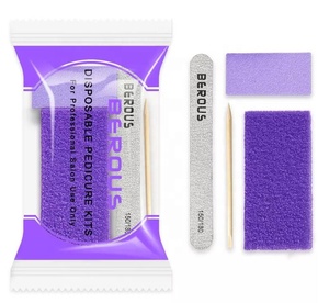 <span class=keywords><strong>Kit</strong></span> de <span class=keywords><strong>pedicura</strong></span> Rosa desechable 4 en 1 <span class=keywords><strong>y</strong></span> <span class=keywords><strong>kit</strong></span> de <span class=keywords><strong>manicura</strong></span> para suministro de salón de belleza de uñas - Product Image 4