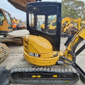 Miniexcavadora CAT 303.5E Usada en Excelentes Condiciones de Trabajo, Excavadora Pequeña Original Caterpillar de 3.5 Toneladas para Construcción - Product Image 6