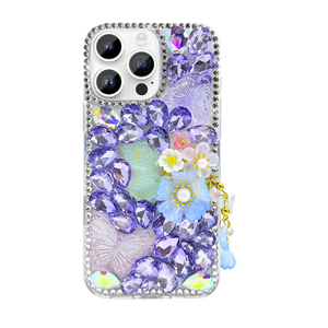 เคสโทรศัพท์มือถือ KINGSOUL ดีไซน์พิเศษ ประดับเพชรเต็มตัว พร้อมที่จับแม่เหล็ก TPU กันกระแทก หรูหรา วิบวับ  แบบสั่งทำส่วนตัว - Product Image 6