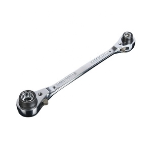 8-trong-1 <span class=keywords><strong>Ratchet</strong></span> Ổ cắm cờ lê hai chiều đôi kết thúc tự động sửa chữa công cụ bánh răng cờ lê - Product Image 2