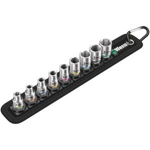 WERA - 05003883001 1/4'' <b>socket</b> set (9 pcs.) - EAN 4013288190789 <b>RATCHET</b> AND <b>SOCKET</b> SETS 1/4" - Product Image 1