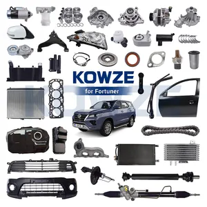 Kowze suku cadang mobil lampu depan transmisi mesin bagian tubuh cermin samping kisi Bumper depan untuk Toyota Fortuner Body Kit