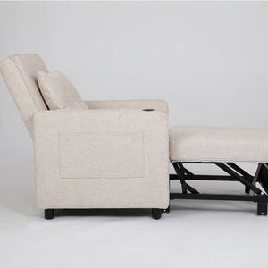 Pinzhi, sillón reclinable plegable de lujo moderno personalizado, silla de ocio cómoda y suave, diseño de sofá <span class=keywords><strong>cama</strong></span> individual <span class=keywords><strong>para</strong></span> <span class=keywords><strong>dormir</strong></span>, sillón - Product Image 3