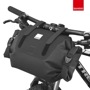 Sahoo PRO 112030 sacoche étanche Roll-Top 7L sac réglable vélo guidon poche TPU Composite soudé couture