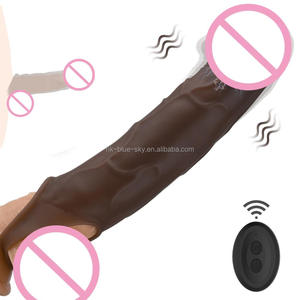 HG tragbarer Dildo für Paare Sexspielzeug für Frauen Masturbation und Herren Extender Kondome und Dildos für Männer - Product Image 1
