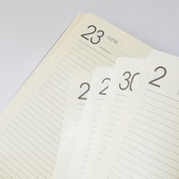Journal personnalisé sur mesure, agenda 2026, carnet de planification quotidienne, reliure cousue, couverture souple en cuir PU pour agenda