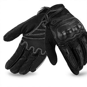 Gants de moto OEM hiver à doigts complets pour hommes et femmes, isolés thermiquement, respirants, avec protection rigide des articulations, compatibles écran tactile, fermeture auto-agrippante, BMX - Product Image 1