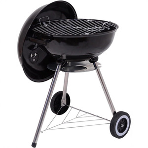 Parrilla de barbacoa de camping de carbón de forma redonda portátil de diseño Popular para exteriores - Product Image 1