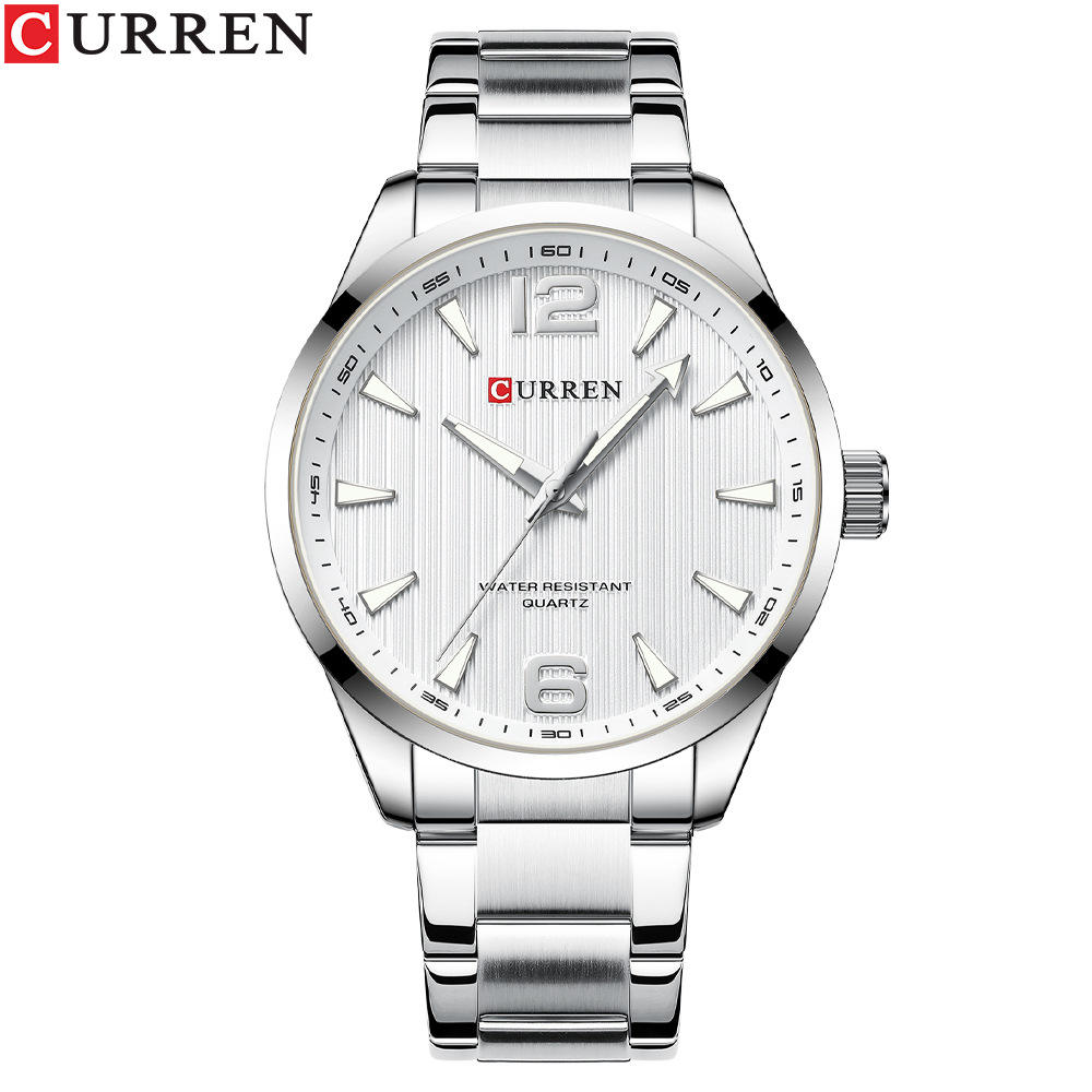 Reloj Curren 8434 para hombre, pulsera de cuarzo para hombre de