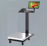 Balance électronique intelligente Reconnaissance d'images AI Tri des étiquettes de codes-barres Échelle Windows/Android SDK AI Soft pour caisse enregistreuse POS