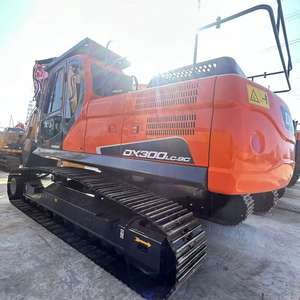 Excavadora sobre orugas Doosan DX300 usada con excelente calidad Excavadora Doosan DX300 usada barata a la venta - Product Image 3