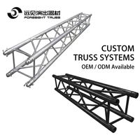 Estructura de Aluminio Foresight Spigot Box Truss FT-Truss 290X290mm, Estructura de Iluminación Portátil para Escenarios, Eventos al Aire Libre, Espectáculos en Vivo