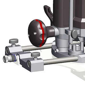 Nouvelle conception de <span class=keywords><strong>défonceuse</strong></span> numérique 1800W avec écran numérique, 110-230V, vitesse variable, pour le travail du bois, la découpe et la gravure - Product Image 3