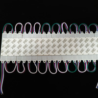 IP67 Étanche RGB Led Modules 12V SMD 5050 Rétro-Éclairage pour Signe Étanche Extérieur Multicolore 5050 Smart Rgb Led Module