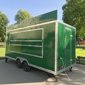 Remorques professionnelles pour l'extérieur entièrement équipées : cuisine, café sur mesure, boulangerie, camion de crème glacée, kiosque de restauration de rue - Product Image 2