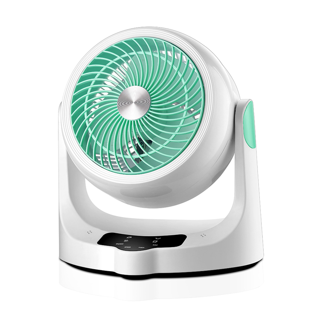 Remote Control 11 Inch Air Cooling Fan with LED Display Digital Control Plastic Construction 3-Speed Electric Desk Fan