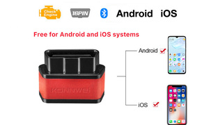 <span class=keywords><strong>Precio</strong></span> de fábrica ELM 327 lector de código de motor OBD2 Universal OBD Bluetooth escáner de coche Konnwei Kw903 Elm327 BLE Obd2 diagnóstico de coche - Product Image 2