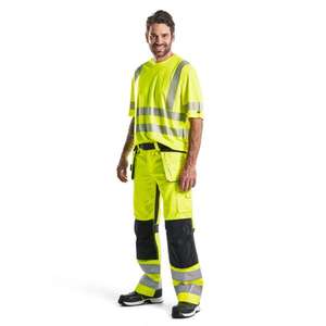BLAKLADER - 156518113399D112 Pantalón ventilado Hi-Vis Amarillo/Negro-EAN 7330509516287 ROPA DE TRABAJO DE 2017 - Product Image 3