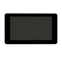 Layar Sentuh Resmi Raspberry Pi 7 inci 2 DSI Kapasitif IPS 720x1280 5-Titik Sentuh untuk Pi 5/4B
