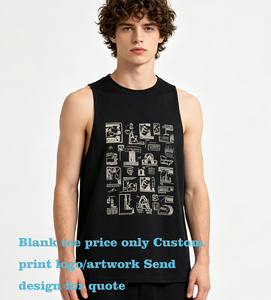 Muestra Gratuita: Camisa Estilo Manta con Logotipos y Patrones Personalizables, Chaleco sin Botones para Hombre con Tela Transpirable y de Secado Rápido - Product Image 1