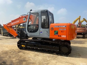 Excavatrice Hitachi EX120 d'occasion en bon état, moteur Isuzu de 12 tonnes, faible durée de fonctionnement, d'origine japonaise, à vendre - Product Image 3