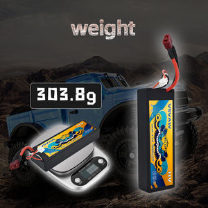 VSVAW 2S 7.4V batteria Lipo 7000mAh 65C Hardcase con spina per auto RC 1/10 barche FPV droni RC modelli parti-serie Premium - Product Image 5