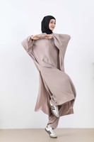 Vêtements de sport modestes pour femmes musulmanes, avec logo personnalisé OEM, longue veste à capuche zippée, pour le sport