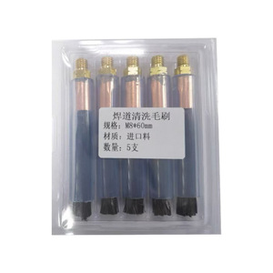 Brosse de nettoyage de soudure Ottel M6 M8 M10 avec noyau en laiton pour pistolet de polissage de soudure, utilisation sur acier inoxydable - Product Image 3