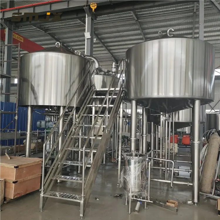 Songmao 1000-5000L ticari bira ekipmanları bira mayalama ekipmanı sistemi kullanılmış bira konserve 1000 litre