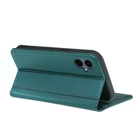 Casing Dompet Kulit PU Magnetik Lipat untuk Samsung A26 25 24 A23 22 A18 17 16 A15 14 13 A07 dengan Tempat Kartu dan Penyangga